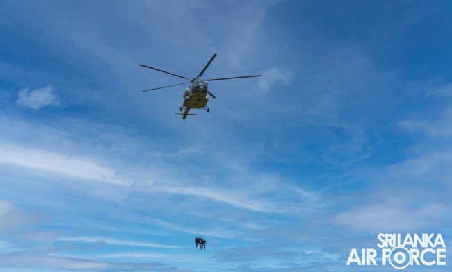 NO 05 JUNGLE WARFARE AND HELIBORNE OPERATION COURSE FOR SISTER SERVICES CONCLUDES AT MORAWEWA