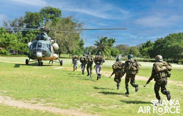 NO 05 JUNGLE WARFARE AND HELIBORNE OPERATION COURSE FOR SISTER SERVICES CONCLUDES AT MORAWEWA