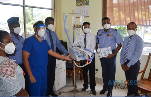 SRI
LANKA AIR FORCE HANDS OVER HHOT UNIT TO DISTRICT GENERAL HOSPITAL
KALUTARA