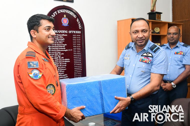 INDIAN AIR FORCE DELIVERS NANO NITROGEN FERTILIZER CONSIGNMENT TO SRI LANKA