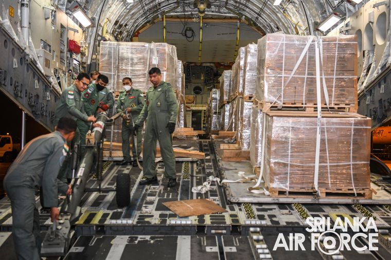 INDIAN AIR FORCE DELIVERS NANO NITROGEN FERTILIZER CONSIGNMENT TO SRI LANKA