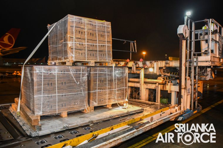 INDIAN AIR FORCE DELIVERS NANO NITROGEN FERTILIZER CONSIGNMENT TO SRI LANKA