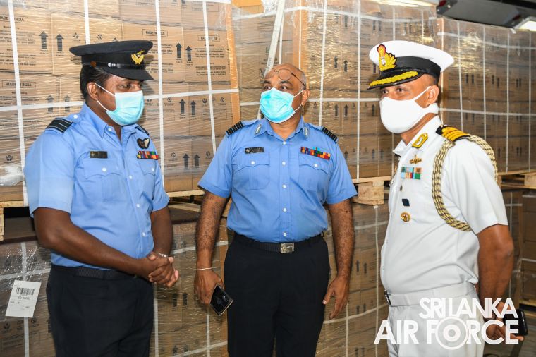 INDIAN AIR FORCE DELIVERS NANO NITROGEN FERTILIZER CONSIGNMENT TO SRI LANKA
