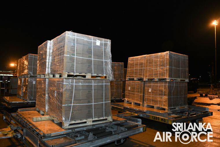 INDIAN AIR FORCE DELIVERS NANO NITROGEN FERTILIZER CONSIGNMENT TO SRI LANKA
