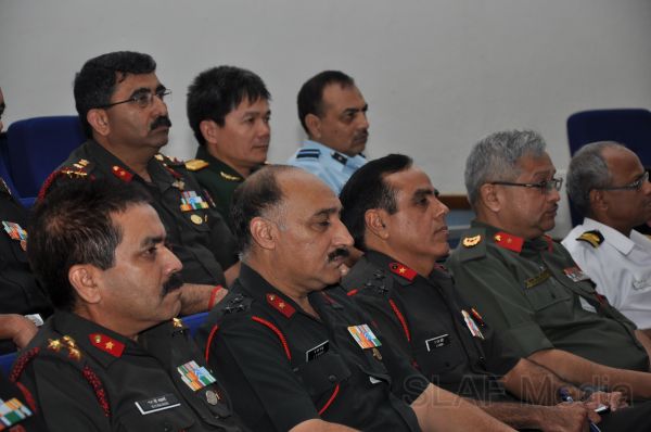 Indian Nation Defence College visits AFHQ