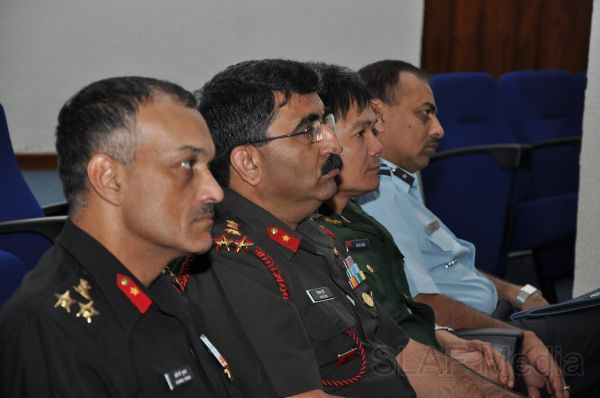 Indian Nation Defence College visits AFHQ