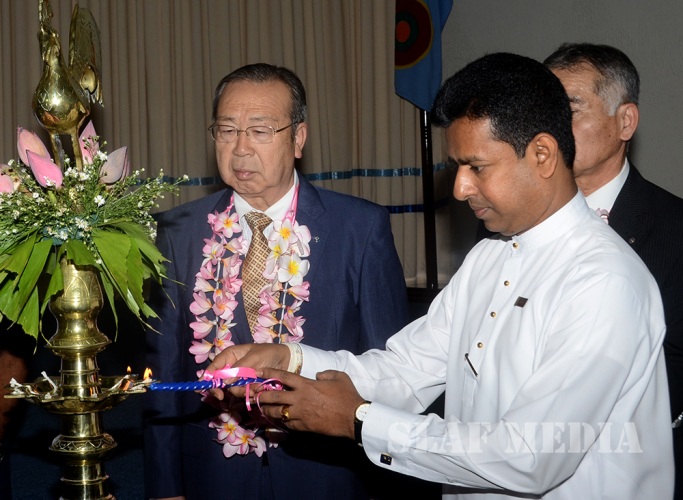 Japan Donates a Fire Engine to SLAF