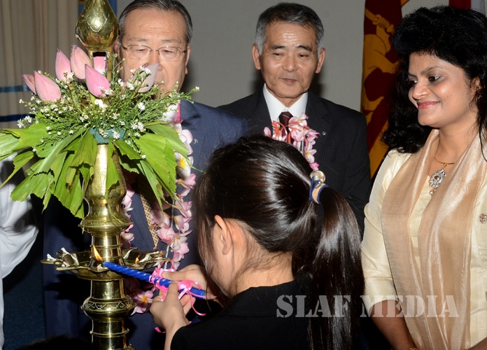 Japan Donates a Fire Engine to SLAF