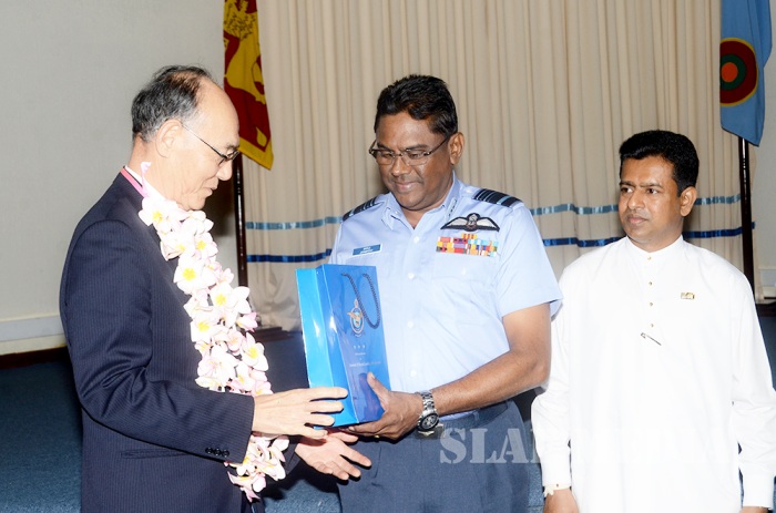 Japan Donates a Fire Engine to SLAF