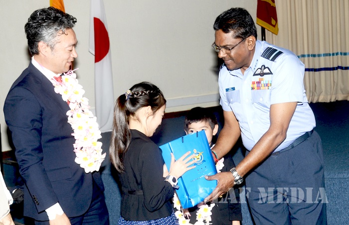 Japan Donates a Fire Engine to SLAF