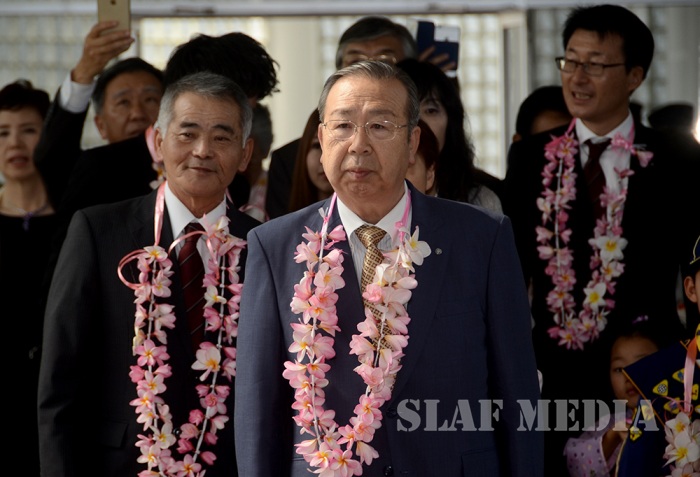 Japan Donates a Fire Engine to SLAF