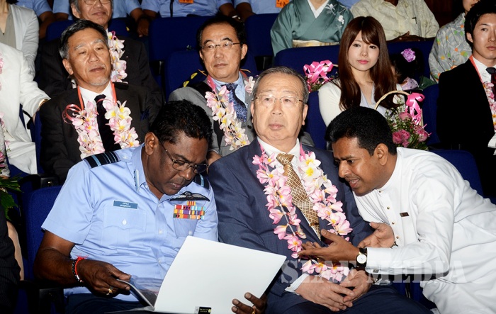 Japan Donates a Fire Engine to SLAF
