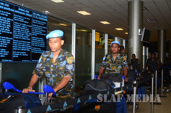 Replacement
Personnel for UNPK HELI-DEPLOYMENT (MINUSCA) to Central Africa
Departured Country