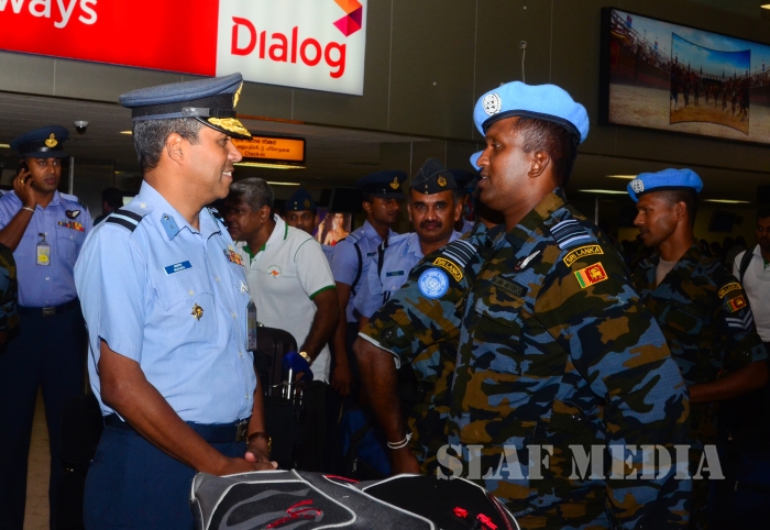 Replacement
Personnel for UNPK HELI-DEPLOYMENT (MINUSCA) to Central Africa
Departured Country