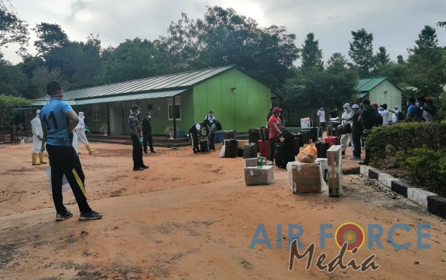 21 Civilians Quarantined at SLAF Quarantine Centre Mullaitivu Released