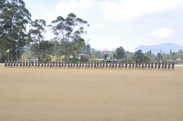 Annual Assessment Camp of NCC Air Wing Cadets
(Girls) 2nd Phase Held at the Combat Training School Diyatalawa