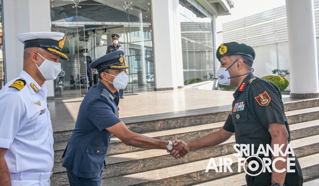 DELEGATION FROM THE INDIAN NATIONAL DEFENCE COLLEGE VISITS AIR FORCE HEADQUARTERS