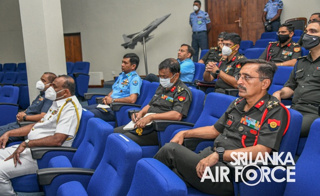 DELEGATION FROM THE INDIAN NATIONAL DEFENCE COLLEGE VISITS AIR FORCE HEADQUARTERS