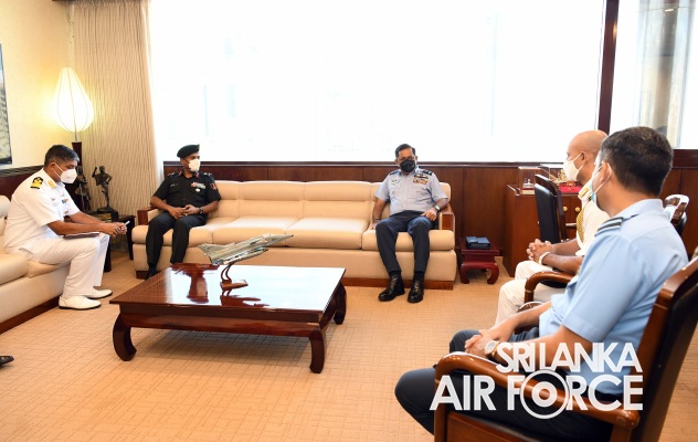 DELEGATION FROM THE INDIAN NATIONAL DEFENCE COLLEGE VISITS AIR FORCE HEADQUARTERS