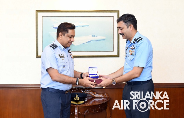 DELEGATION FROM THE INDIAN NATIONAL DEFENCE COLLEGE VISITS AIR FORCE HEADQUARTERS