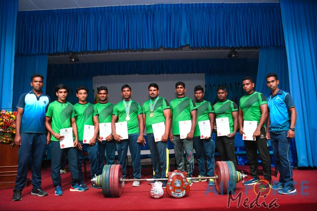 SLAF BASE HINGURAKGODA AND SLAF STATION COLOMBO WINS MEN’S AND WOMEN’S INTER UNIT POWERLIFTING CHAMPIONSHIP 2021