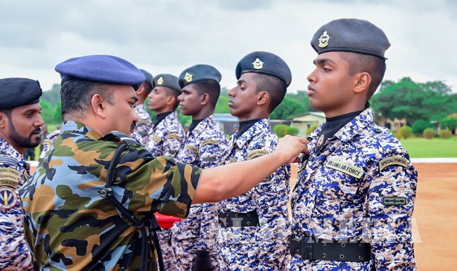 No 12 and 13 Regimental Special Force Basic Courses Pass Out at
Morawewa