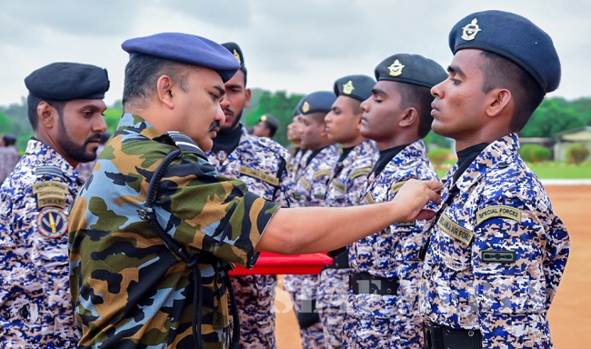 No 12 and 13 Regimental Special Force Basic Courses Pass Out at
Morawewa