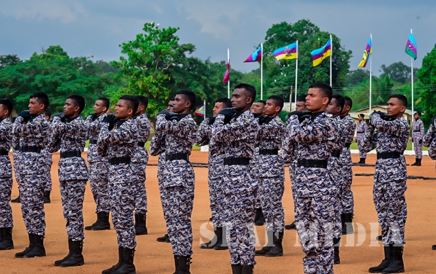 No 12 and 13 Regimental Special Force Basic Courses Pass Out at
Morawewa