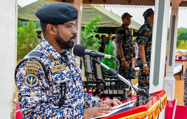 No 12 and 13 Regimental Special Force Basic Courses Pass Out at
Morawewa
