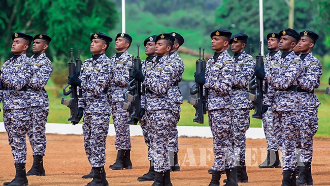 No 12 and 13 Regimental Special Force Basic Courses Pass Out at
Morawewa