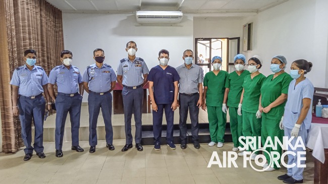 SLAF STATION SIGIRIYA CONDUCTS BLOOD DONATION