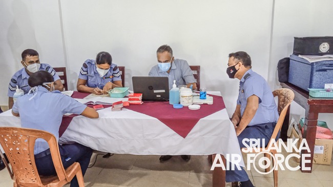 SLAF STATION SIGIRIYA CONDUCTS BLOOD DONATION