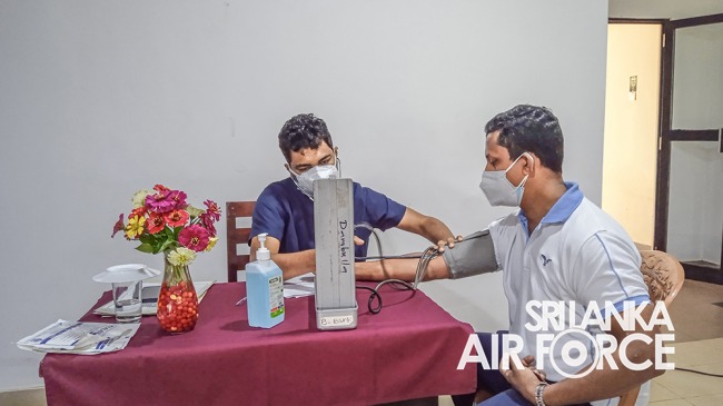 SLAF STATION SIGIRIYA CONDUCTS BLOOD DONATION