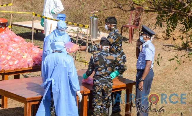 SLAF contributes to Government’s Efforts to Control the COVID-19 Outbreak in Sri Lanka