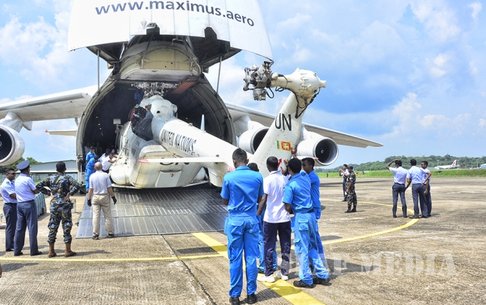 MI 17 Helicopter Rotation to and From South Sudan