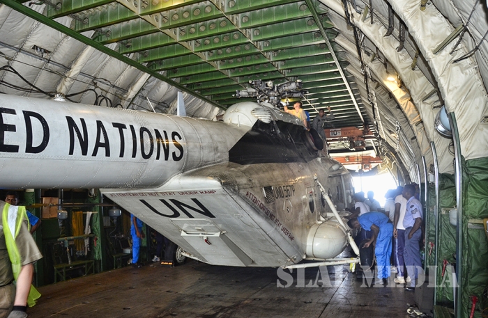 MI 17 Helicopter Rotation to and From South Sudan