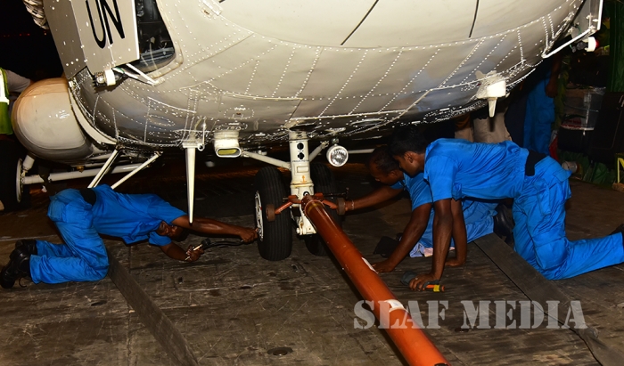 MI 17 Helicopter Rotation to and From South Sudan