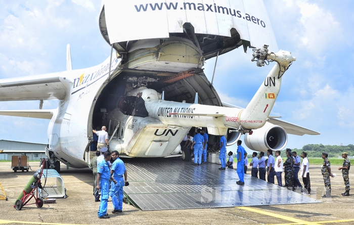 MI 17 Helicopter Rotation to and From South Sudan