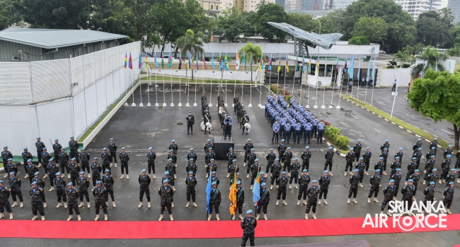7TH CONTINGENT OF UN PEACE KEEPING MISSION TO THE CENTRAL AFRICAN REPUBLIC (MINUSCA) FALL OUT AT AFHQ