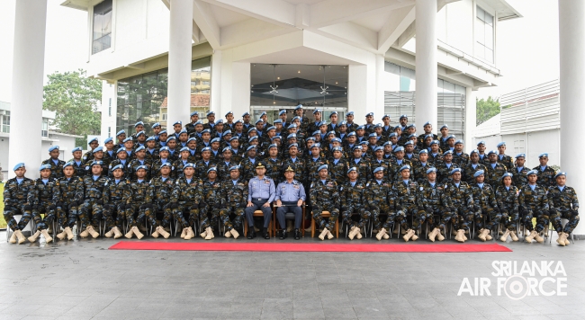7TH CONTINGENT OF UN PEACE KEEPING MISSION TO THE CENTRAL AFRICAN REPUBLIC (MINUSCA) FALL OUT AT AFHQ