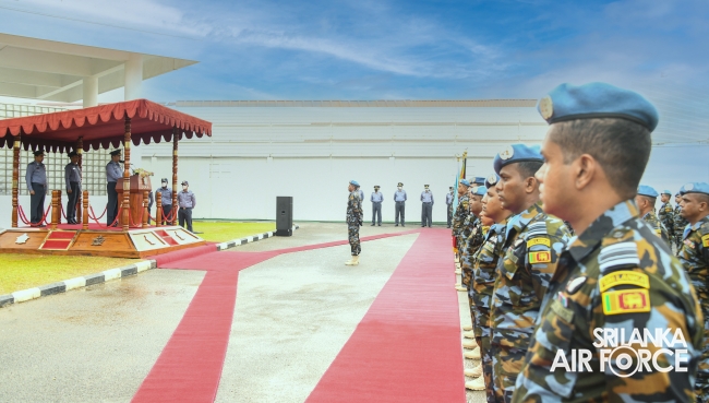 7TH CONTINGENT OF UN PEACE KEEPING MISSION TO THE CENTRAL AFRICAN REPUBLIC (MINUSCA) FALL OUT AT AFHQ