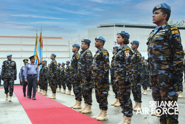 7TH CONTINGENT OF UN PEACE KEEPING MISSION TO THE CENTRAL AFRICAN REPUBLIC (MINUSCA) FALL OUT AT AFHQ