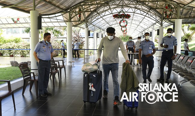 SLAF
ESTABLISHES 24x7 COVID 19 VACCINATION CENTRE AT BANDARANAIKE
INTERNATIONAL AIRPORT