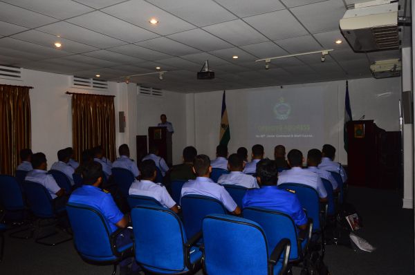 The Opening Address of No. 46 Junior Command and Staff Course
