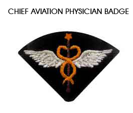 Cheif Aviation 
Physician Badge