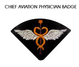 Cheif Aviation 
Physician Badge