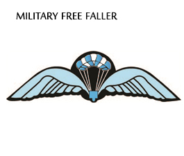 Sky Diver Badge