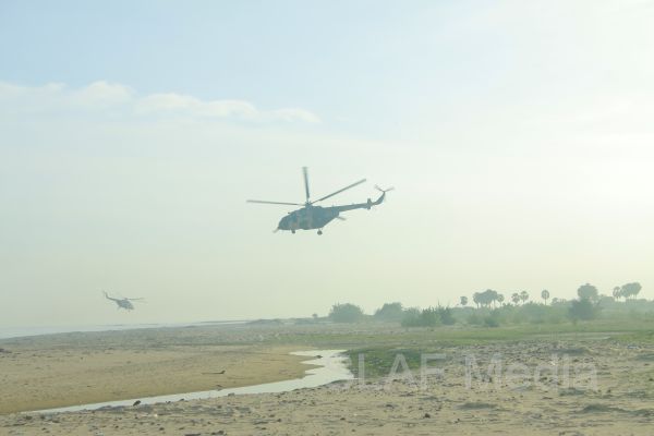 Air Force Plays a Vital Role during Exercise “Cormorant Strike iv – 2013”