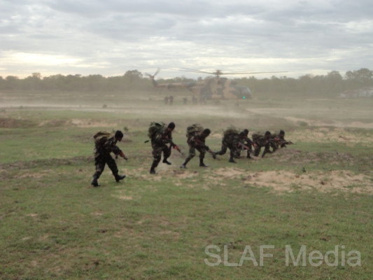 Air Force Plays a Vital Role during Exercise “Cormorant Strike iv – 2013”