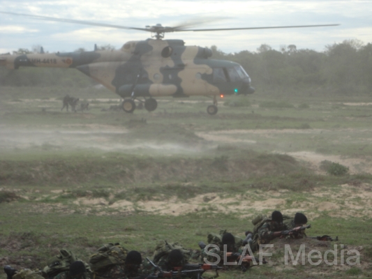 Air Force Plays a Vital Role during Exercise “Cormorant Strike iv – 2013”